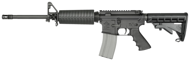 Picture of Rock River Arms Ar1207 Lar-15 Tactical Car A4 With Chrome-Lined Barrel Semi-Automatic 223 Remington/5.56 Nato 16" 30+1 6-Position Black Stk Black