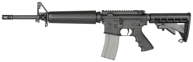 Picture of Rock River Arms Ar1231 Lar-15 Elite Car A4 Semi-Automatic 223 Remington/5.56 Nato 16" 30+1 6-Position Black Stk Black