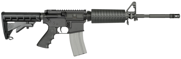 Picture of Rock River Arms Ar1256 Lar-15 Entry Tactical Chrome Lined Barrel Semi-Automatic 223 Remington/5.56 Nato 16" 30+1 6-Position Black Stk Black