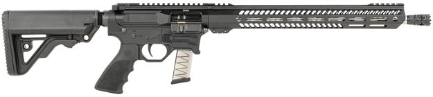 Picture of  Rock River Arms Bt91700v1 Lar-Bt9g R9 Competition 9Mm Luger 16" Stainless, Black, Rra Nsp-2 Stock & Hogue Grip