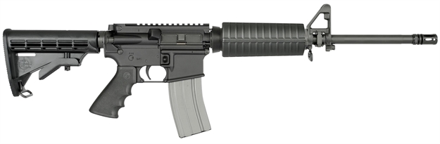 Picture of Rock River Arms Ar1207 Lar-15 Tactical Car W Ergo Grip Chrome Lined Barrel Semi-Automatic 223 Remington/5.56 Nato 16" 30+1 6-Position Black Stk Black
