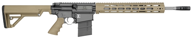 Picture of Rock River Arms X308a1751t Lar-8 X-Series 308 Carbine Tan Semi-Automatic 308 Winchester/7.62 Nato 18" 20+1 Rra Operator Car Stk Black