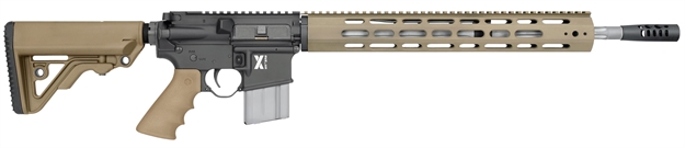 Picture of Rock River Arms Xar1751t Lar-15 X-Series Carbine Tan Semi-Automatic 223 Remington/5.56 Nato 18" 30+1 Rra Operator Car Stk Black