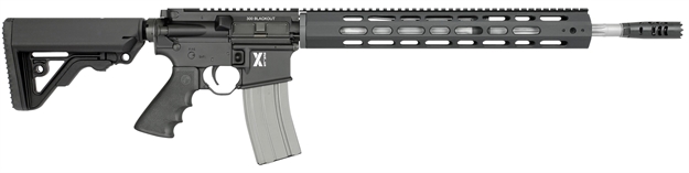 Picture of Rock River Arms Xblk1751b Lar-300 X-Series 300 Blackout Carbine Black Semi-Automatic 300 Aac Blackout/Whisper (7.62X35mm) 18" 30+1 Rra Operator Car Stk Black