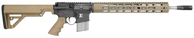 Picture of Rock River Arms Xblk1751t Lar-300 X-Series 300 Blackout Carbine Tan Semi-Automatic 300 Aac Blackout/Whisper (7.62X35mm) 18" 30+1 Rra Operator Car Stk Black