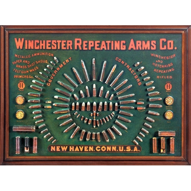 Picture of Rockin' W Brand Brand Winchester "1884" Cartridge Board Sign