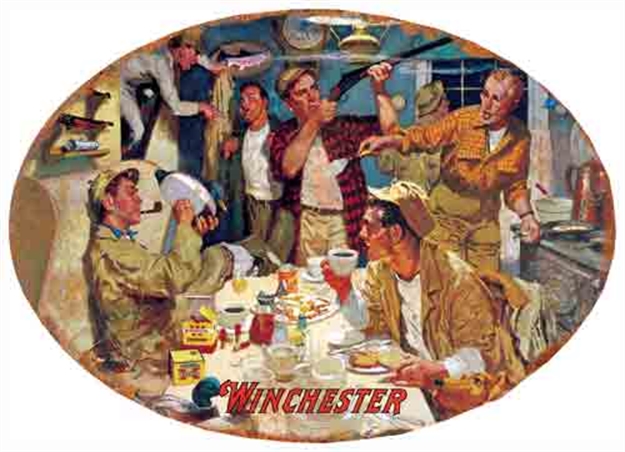 Picture of Rockin' W Brand Brand Winchester "Breakfast AT Duck Club" Sign