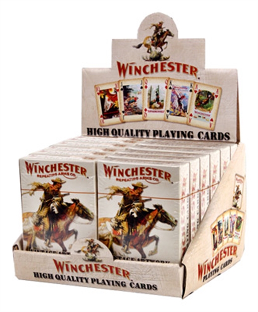 Picture of Rockin' W Brand Brand Winchester Playing Cards Per Display