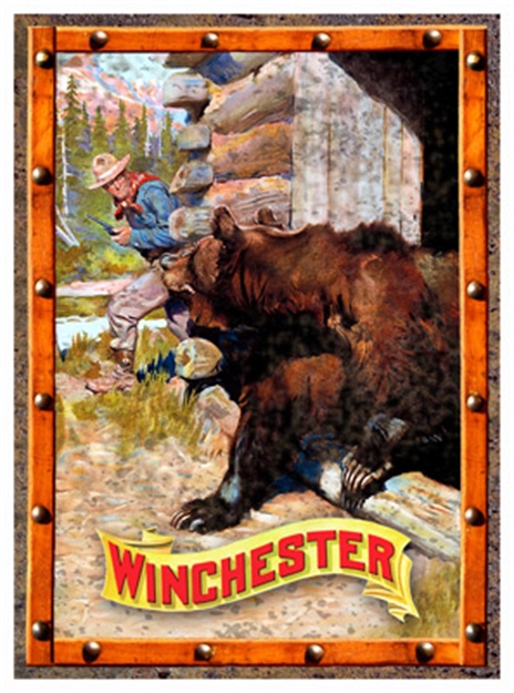 Picture of Rockin' W Brand Brand Winchester Unwelcome Guest Sign