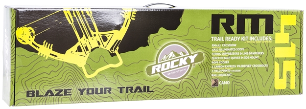 Picture of Rocky Mountain Rm580004 Rm415 Crossbow Pkg Camo 35"