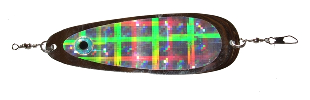 Picture of Rocky Mountain Signature Dodger, 5.5", 3D Molded Eyes, Hyper Plaid