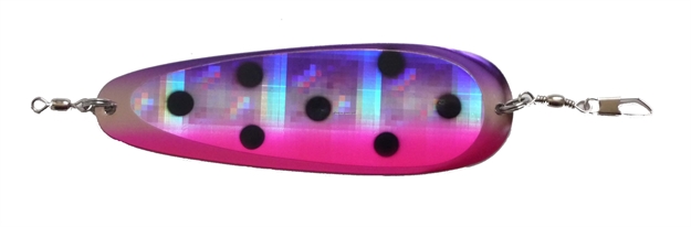 Picture of Rocky Mountain Signature Dodger, 5.5", 3D Molded Eyes, UV Purple Watermelon At-Tak