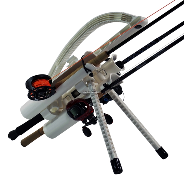 Picture of Rod-Runner Express Fishing Rod Caddy, Carries UP TO 3 Rods, White