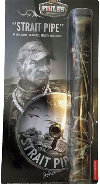 Picture of Rok Outdoors Strait Pipe Goose Call Poly Camo W/Dvd