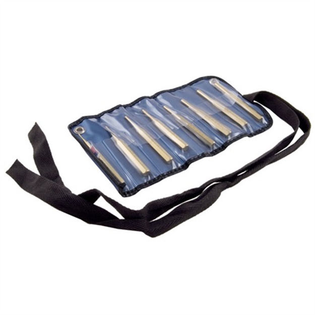 Picture of Grace Usa Usa Punch Set Roll Pin Punch Set OF 8 Brass GBRP8 731940876546