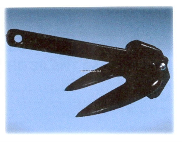 Picture of Roloff Navy Anchor 28Lb Vinyl Coated Black