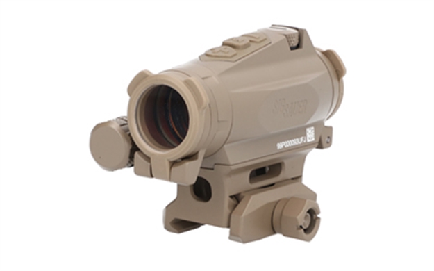 Picture of  Sig Sauer Electro-Optics Sor44002 Romeo4xt-Pro  Flat Dark Earth 1 X 20 MM 2 Moa Red Ballistic Circle Dot Multi Reticle