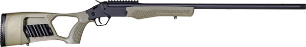 Picture of  Rossi Ssp20tky Tuffy Turkey 20 Gauge 1Rd 26" Alloy Steel Barrel & Receiver W/Matte Black Finish, Synthetic OD Green Fixed Thumbhole Stock W/Shell Holder, Ambidextrous (Youth) 754908275809