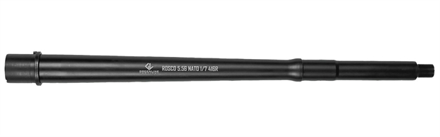 Picture of Rosco Manufacturing K9-1395-Hy-Thedon-556 K9  5.56 Nato 13.95" Nitride Stainless Steel Barrel K9-1395-HY-THEDON-556-
