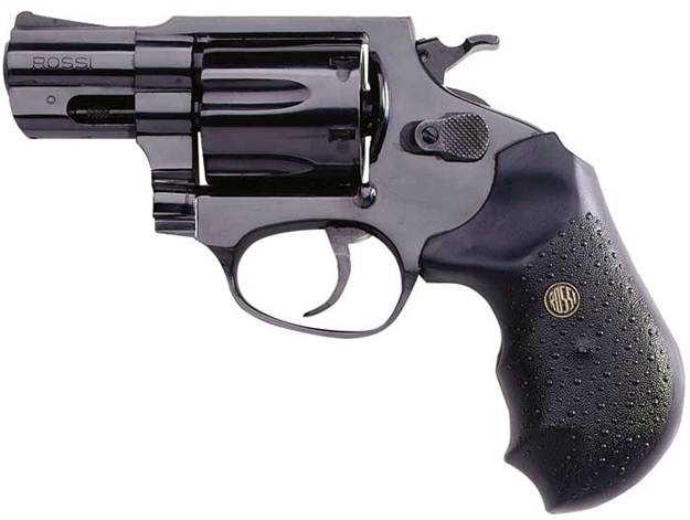Picture of Rossi Braztech 46 Std Revolver 357 Mag, 2 In, Rubber Grp, 6 Rnd, Fixed, Compact Blued Frame, Combat Trgr