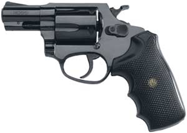 Picture of Rossi Braztech 35 Std Revolver 38 Spl, 2 In, Rubber Grp, 5 Rnd, Fixed, Compact Blued Frame, Combat Trgr