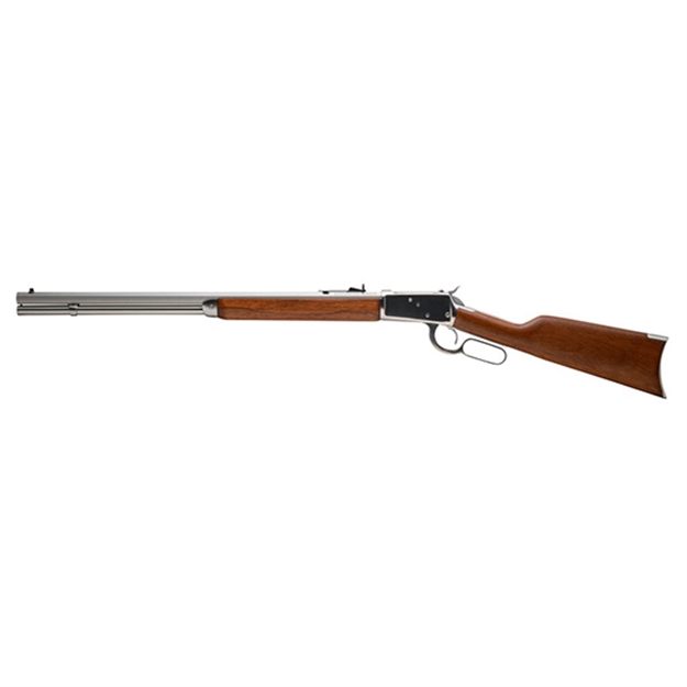 Picture of  Rossi 923572493 R92  38 Special +P OR 357 Mag Caliber With 12+1 Capacity, 24" Octagon Barrel, Polished Stainless Metal Finish & Brazilian Hardwood Stock, Right Hand (Full Size)