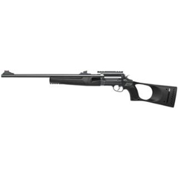 Picture of  Rossi Scjt4510 Circuit Judge  45 Colt (Lc) Caliber OR 410 Gauge With 5Rd Capacity, 18.50" Barrel, Matte Black Metal Finish & Black Fixed Thumbhole Stock Right Hand (Full Size) 662205985553