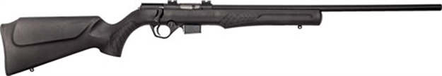 Picture of  Rossi Rb22w2111 Rb22  Full Size 22 Wmr 5+1, 21" Blued Button Rifled Free Floating Steel Barrel, Blued Stainless Steel Receiver, Black Monte Carlo Stock, Right Hand 754908211609