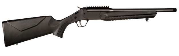 Picture of Rossi Lwc044mbk Lwc  44 Mag 1Rd 16.50" Black Oxide Threaded Barrel, Black Picatinny Rail Steel Receiver, Black Fixed Synthetic Stock LWC044M-BK 754908341603