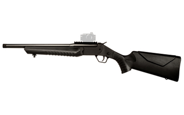 Picture of Rossi Lwc0556bk Lwc  5.56X45mm 1Rd 16.50" Black Oxide Threaded Barrel, Black Picatinny Rail Steel Receiver, Black Fixed Synthetic Stock LWC0556-BK 754908341306