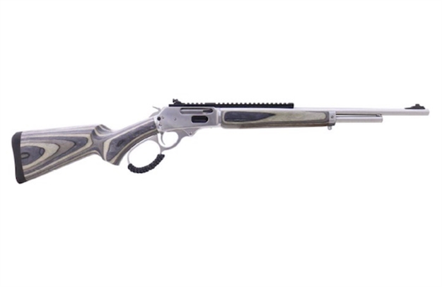 Picture of  Rossi 950444189Lw R95  444 Marlin 5+1 18" Matte Stainless Threaded Barrel, Stainless Polished Stainless Steel Receiver, Fixed Laminate Stock 754908344802