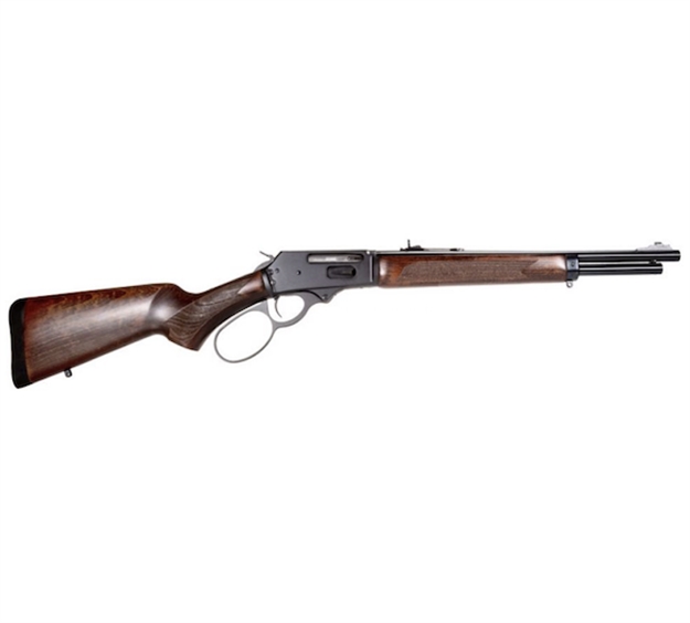 Picture of  Rossi 950044161 R95 Trapper 44 Mag 8+1 16.50" Black Oxide Threaded Barrel, Black Oxide Picatinny Rail Alloy Steel Receiver, Fixed Black Polymer Stock 754908345403