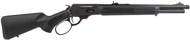 Picture of  Rossi 954570161Ply R95 Trapper 45-70 Gov 5+1 16.50" Black Oxide Threaded Barrel, Black Oxide Picatinny Rail Alloy Steel Receiver, Fixed Black Polymer Stock
