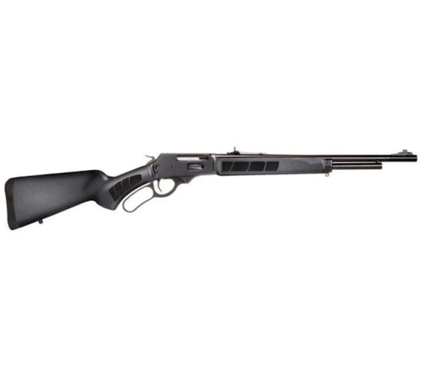 Picture of  Rossi 954570161Ply R95 Trapper 45-70 Gov 5+1 16.50" Black Oxide Threaded Barrel, Black Oxide Picatinny Rail Alloy Steel Receiver, Fixed Black Polymer Stock