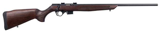 Picture of  Rossi Rb22w2111wd Rb22  Full Size 22 Wmr 5+1 21" Blued Steel Barrel, Blued Weaver Scope Mount Steel Receiver, Hardwood Monte Carlo Stock 754908318704