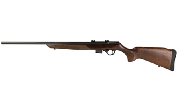 Picture of  Rossi Rb22w2111wd Rb22  Full Size 22 Wmr 5+1 21" Blued Steel Barrel, Blued Weaver Scope Mount Steel Receiver, Hardwood Monte Carlo Stock 754908318704