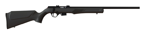 Picture of  Rossi Rb22w2111 Rb22  Full Size 22 Wmr 5+1, 21" Blued Button Rifled Free Floating Steel Barrel, Blued Stainless Steel Receiver, Black Monte Carlo Stock, Right Hand