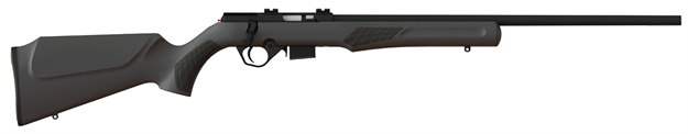Picture of  Rossi Rb22w2111 Rb22  Full Size 22 Wmr 5+1, 21" Blued Button Rifled Free Floating Steel Barrel, Blued Stainless Steel Receiver, Black Monte Carlo Stock, Right Hand 754908211609