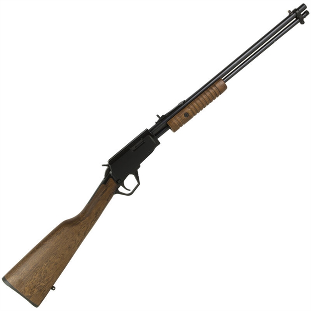 Picture of  Rossi Rp22w201wd Gallery  Full Size 22 Wmr 12+1 20" Polished Black Steel Barrel & Receiver, Hardwood Synthetic Fixed Stock