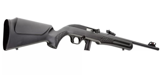 Picture of Rossi-- Braztech Rs22 Semi-Auto Rifle, 22 Lr, 18" Treaded Bbl, Black, Black Synthetic Stock, 10+1 Rnd RS22L1811TH 754908226801