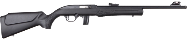 Picture of Rossi-- Braztech Rs22 Semi-Auto Rifle, 22 Lr, 18" Treaded Bbl, Black, Black Synthetic Stock, 10+1 Rnd RS22L1811TH