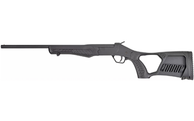 Picture of Rossi Ssp1bk Tuffy Single Shot Youth 410 Gauge Break Open 3" 1Rd 18.50" Matte Black Barrel, Matte Black Steel Receiver, Black Synthetic Thumbhole Stock W/Shell Holder, Right Hand SSP1-BK