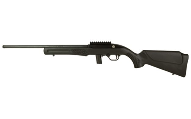 Picture of  Rossi Rs22lp1811-Th Rs22  22 LR 10+1 18" Matte Black Threaded Barrel, Matte Black Picatinny Rail Aluminum Receiver, Black Polymer Stock 754908310807