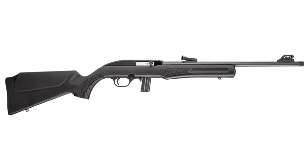 Picture of Rossi-- Braztech Rs22 Semi-Auto Rifle, 22 Lr, 18" Treaded Bbl, Black, Black Synthetic Stock, 10+1 Rnd RS22L1811TH