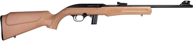 Picture of  Rossi Rs22l1811tn Rs22  Full Size 22 LR 10+1 18" Matte Black Matte Black Steel Receiver Tan Monte Carlo Stock Right Hand