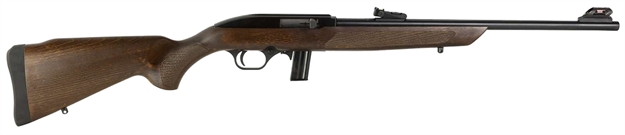 Picture of  Rossi Rs22l1811wd Rs22  Full Size 22 LR 10+1 18" Matte Black Steel Barrel, Matte Black Receiver, Fixed Hardwood Stock 754908316106