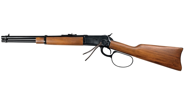 Picture of Rossi Braztech R92 Lever Action Rifle, 357 Mag, 16" Bbl, Black, Wood Stock, Large Loop Lever, 8+1 Rnd 923571613L 662205988844