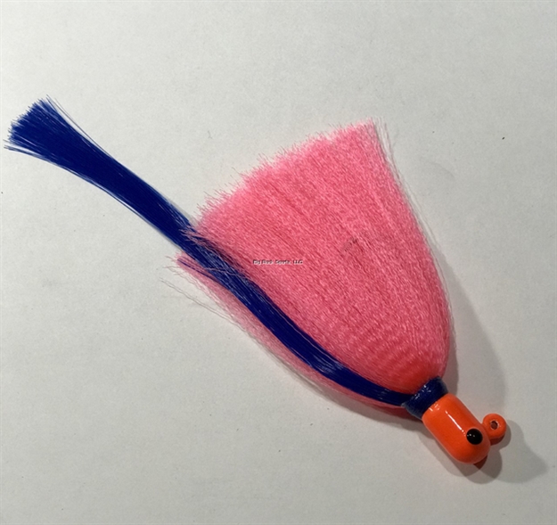 Picture of R&R 1 Oz. Flare Hawk With Orange Head, Pink Nylon Hair Skirt And Blue Nylon Streamer
