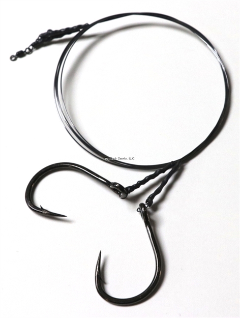 Picture of R&R 50# Titanium Wire With 8/0 Mustad J Hook-2 Pack