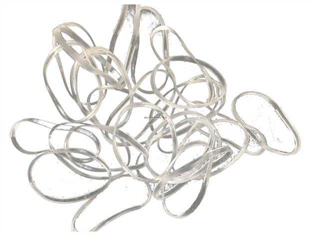 Picture of R&R Large Clear Rigging Band - 50 Count
